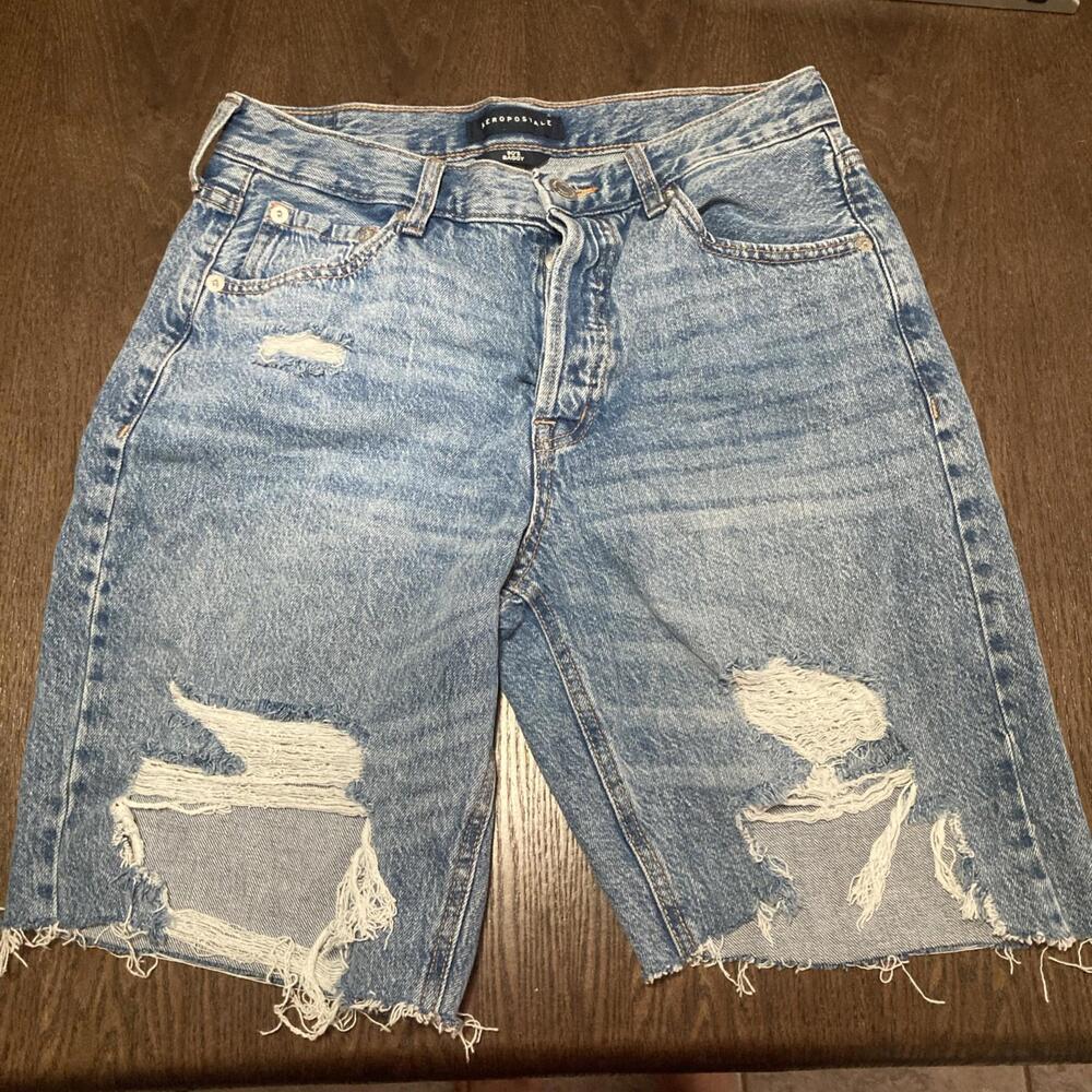 Aeropostale 90s Baggy Jean Shorts Size 6
